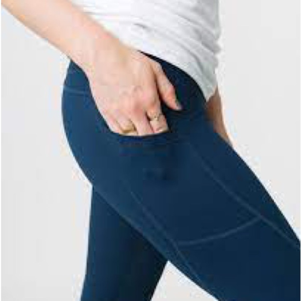 ZYIA active wear leggings dark blue